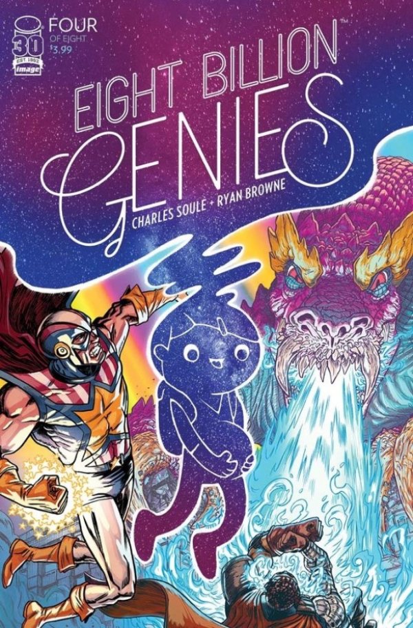 Eight Billion Genies #4 cover