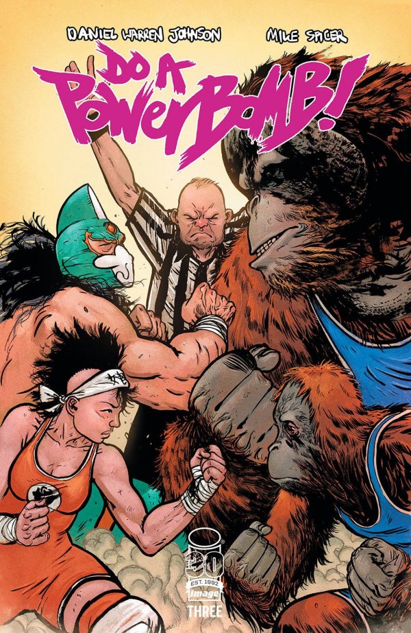 Do a Powerbomb #3 cover