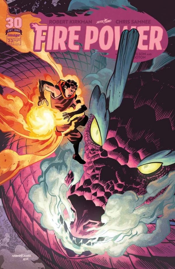 Fire Power #23 cover