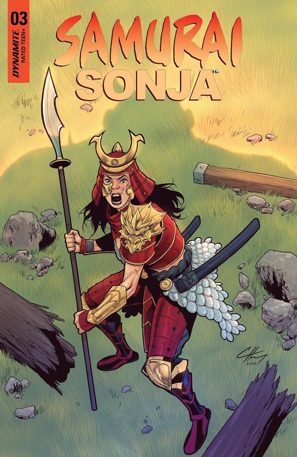 Samurai Sonja #3 cover
