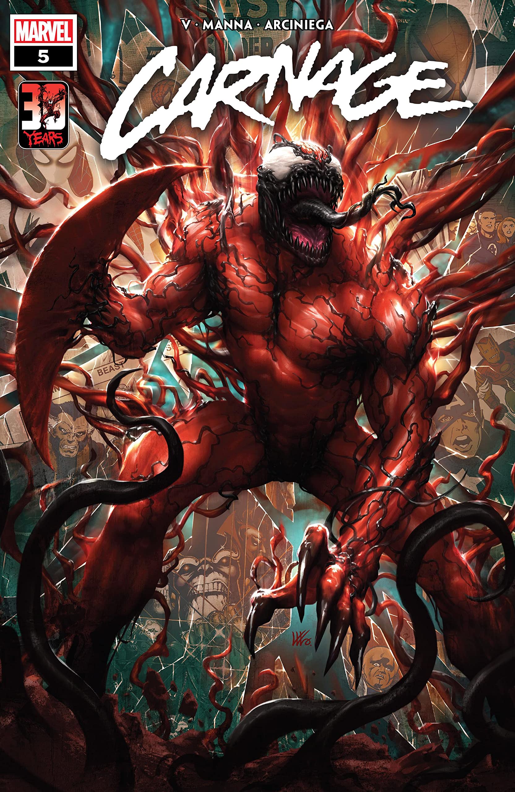 Carnage #5 cover