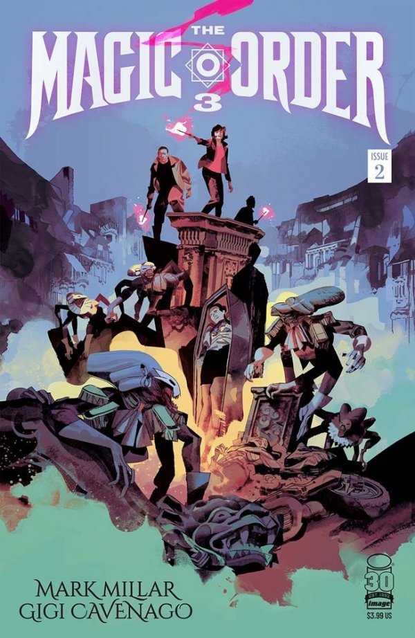 The Magic Order 3 #2 cover