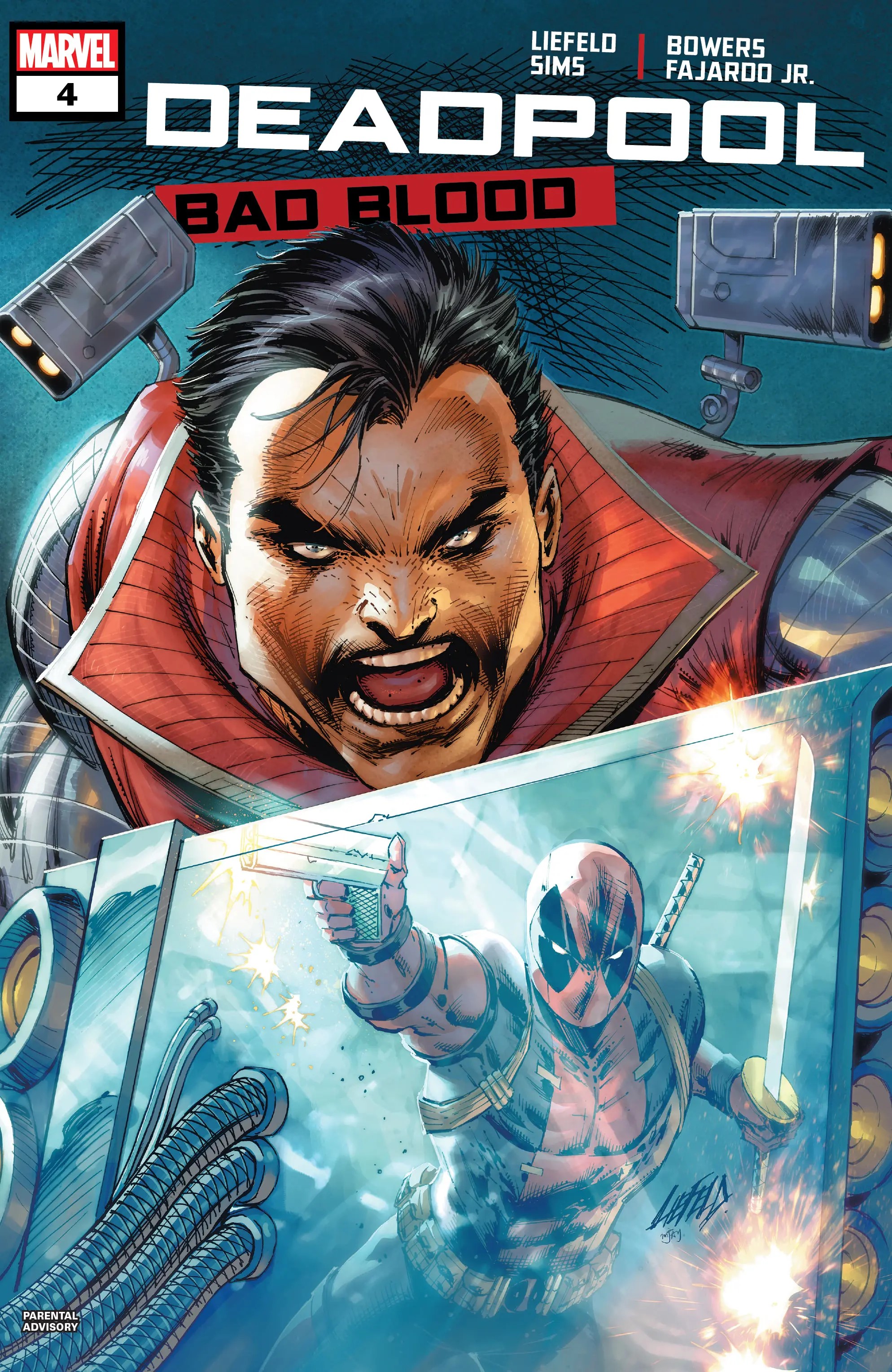 Deadpool: Bad Blood #4 cover