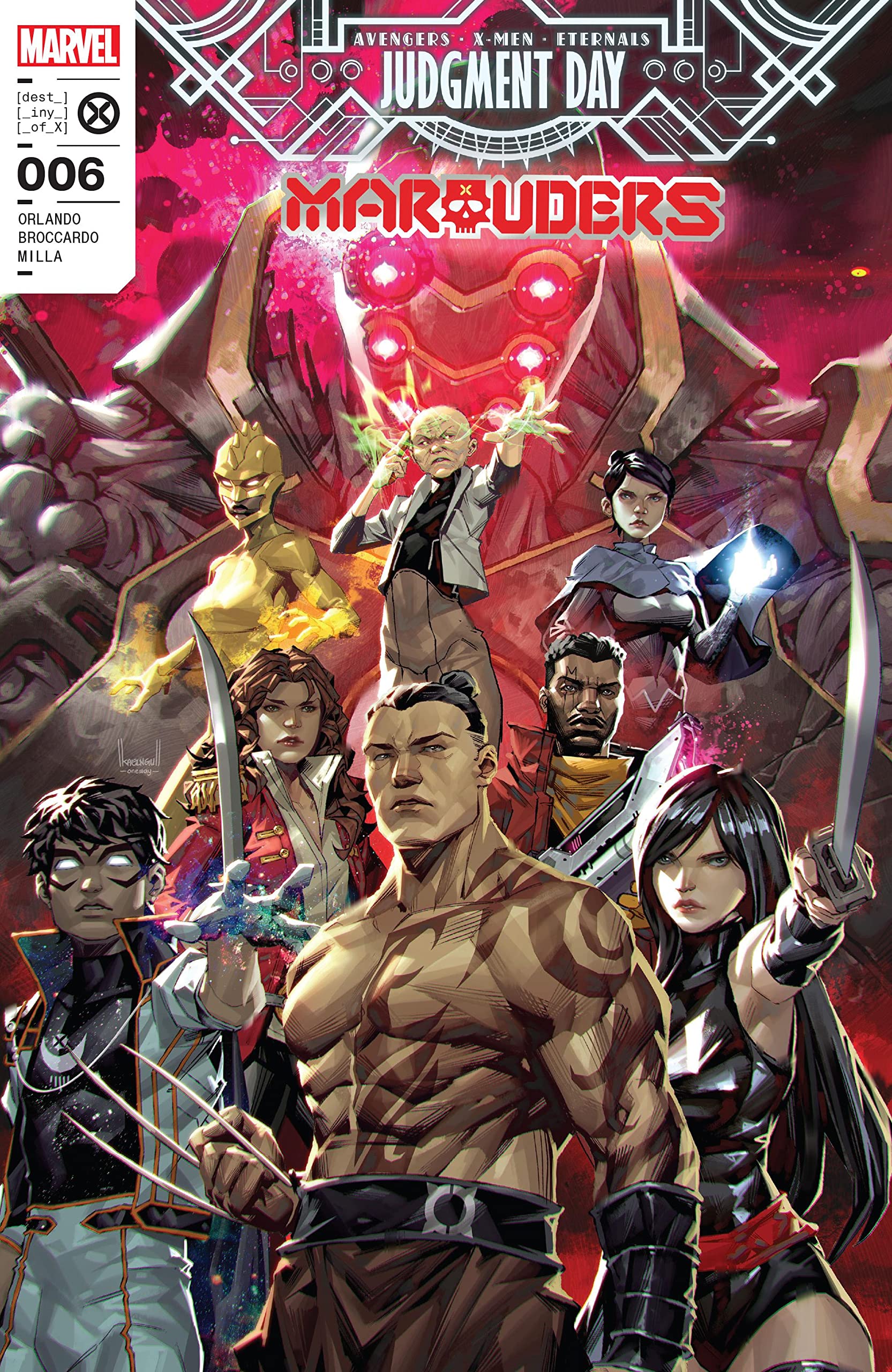 Marauders #6 cover