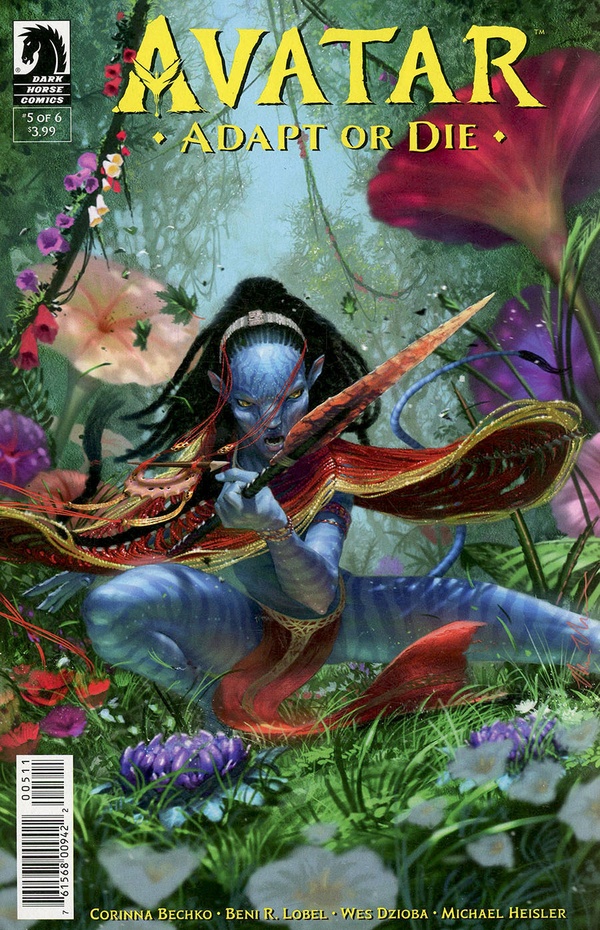 Avatar: Adapt or Die #5 cover