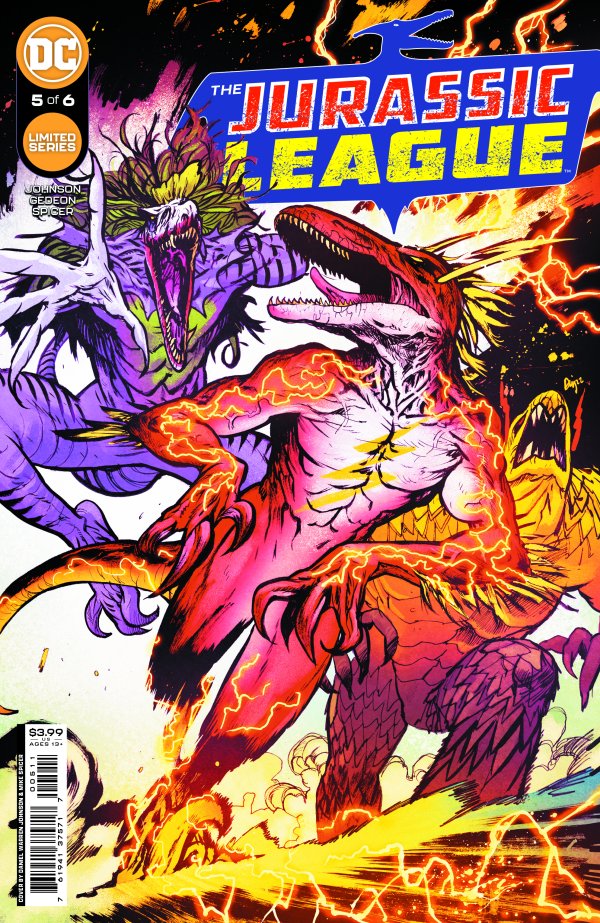 The Jurassic League #5 cover