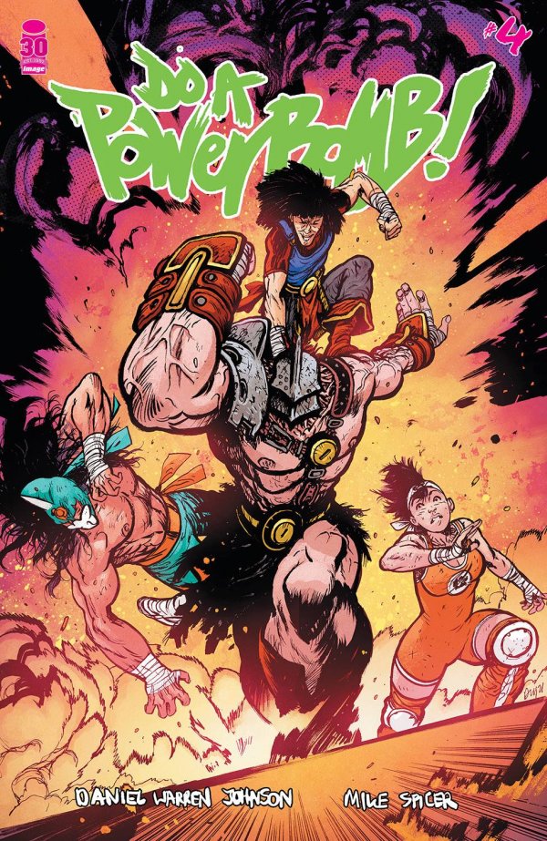 Do a Powerbomb #4 cover