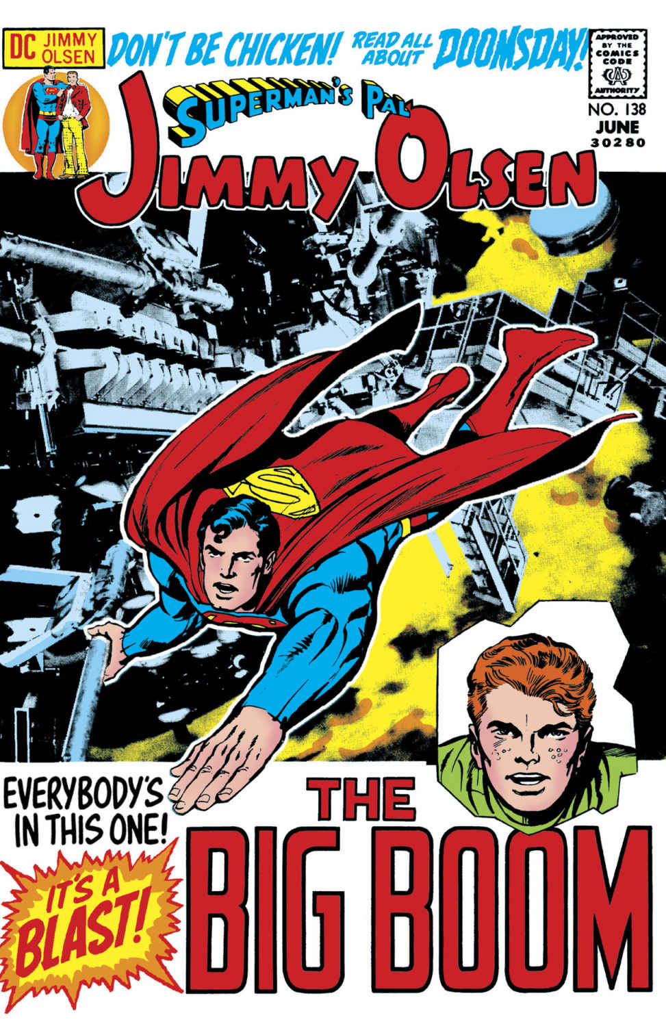 Superman's Pal, Jimmy Olsen #138 cover