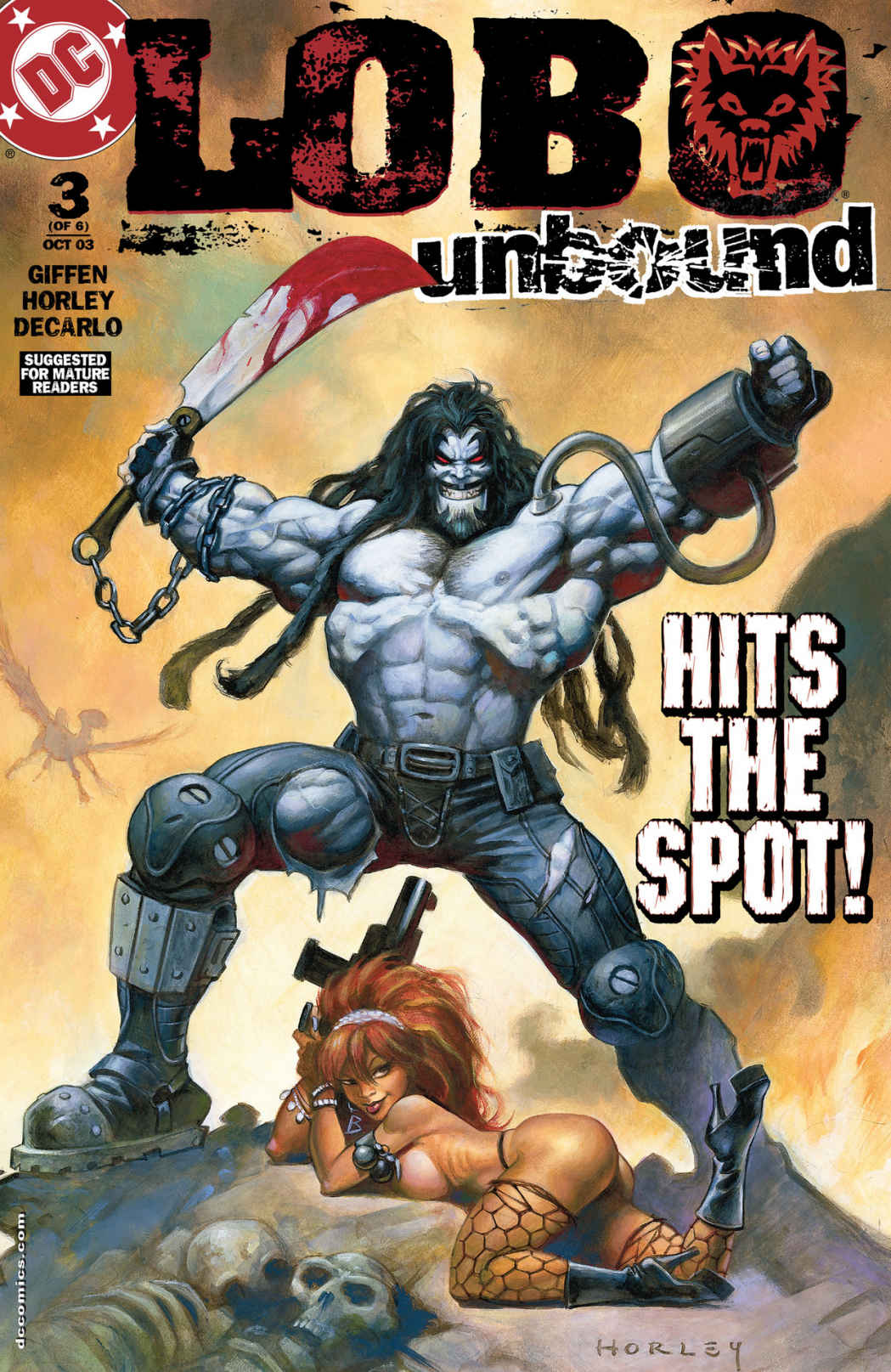 Lobo Unbound #3 cover