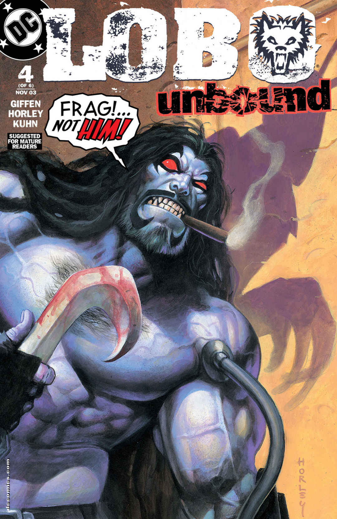 Lobo Unbound #4 cover