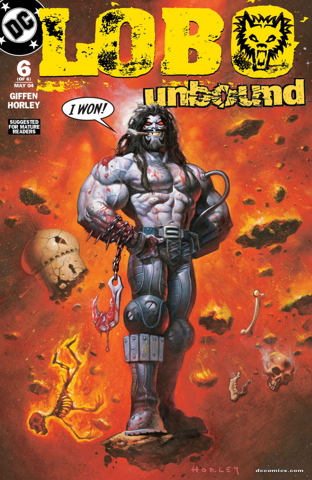 Lobo Unbound #6 cover