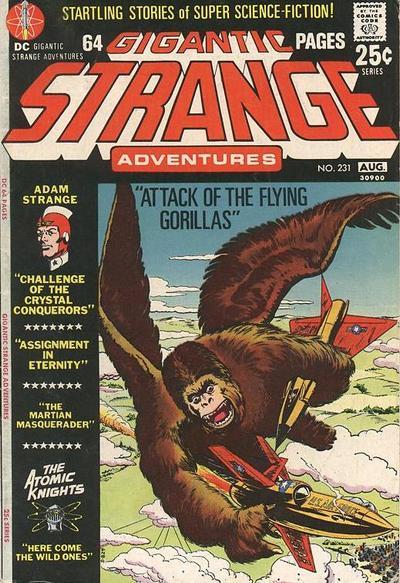 Strange Adventures #231 cover