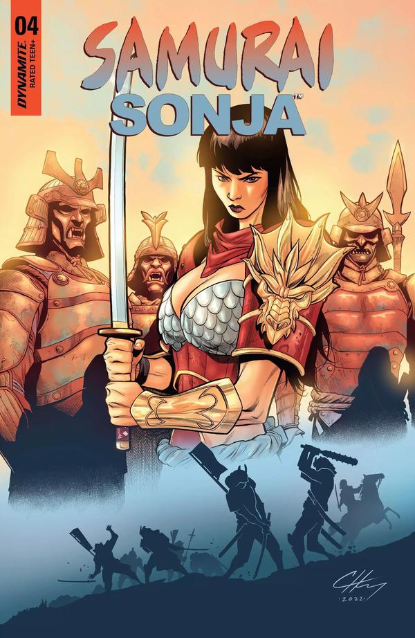Samurai Sonja #4 cover