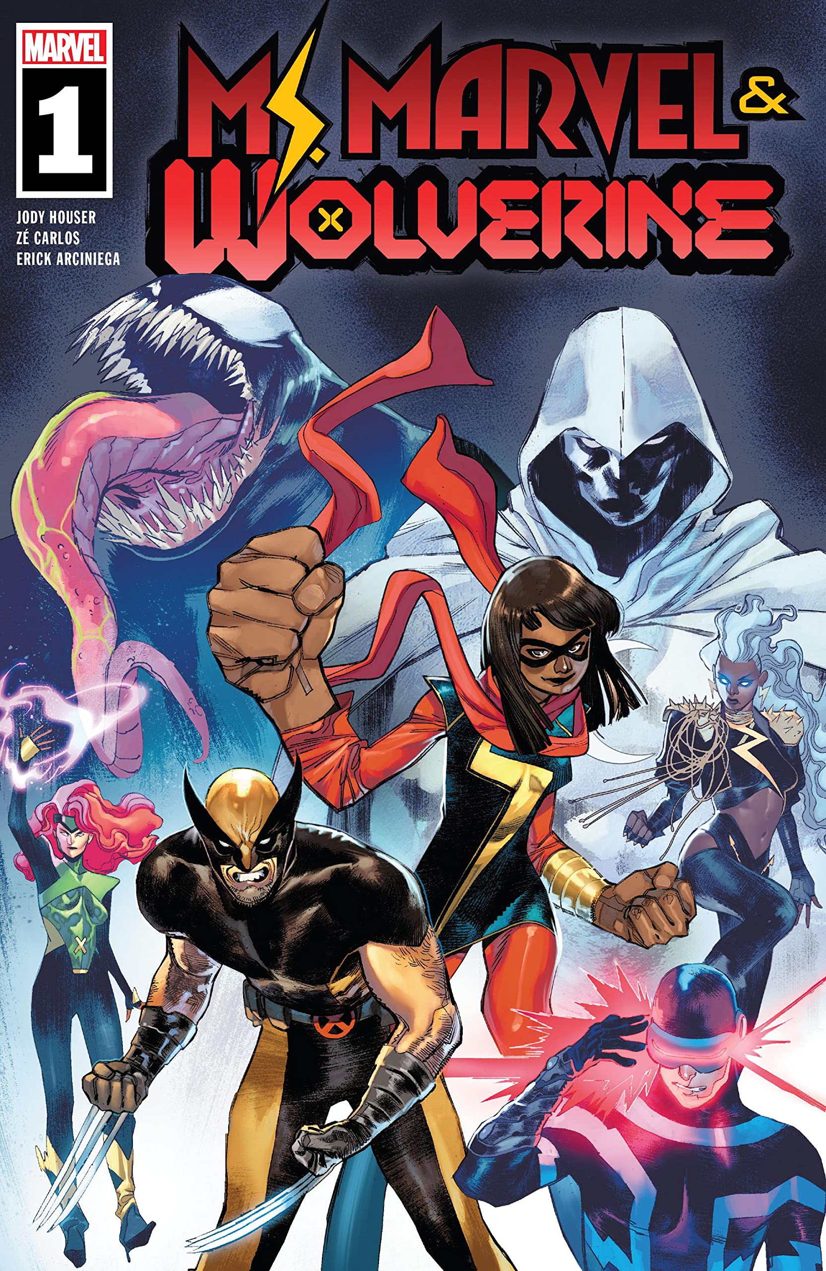 Ms. Marvel & Wolverine #1 cover