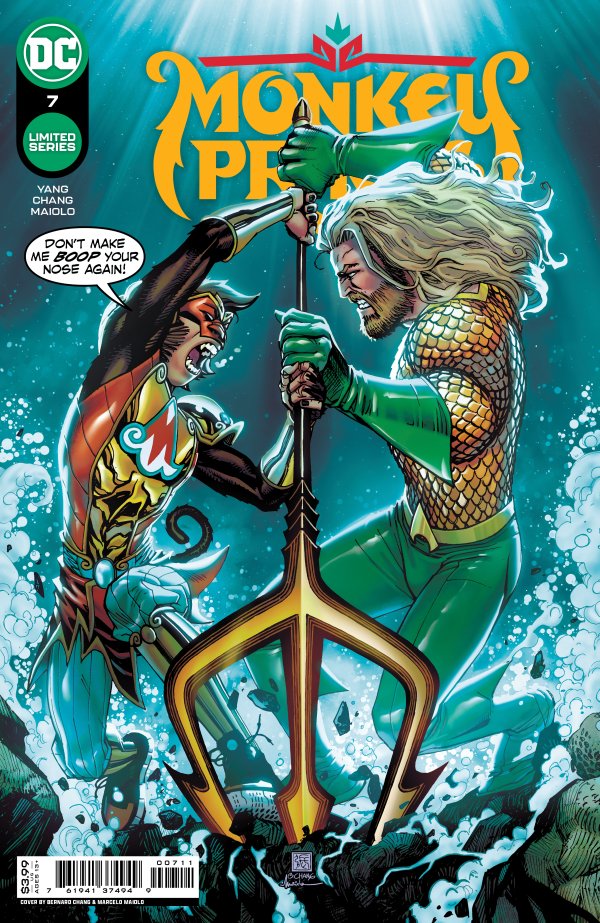 Monkey Prince #7 cover