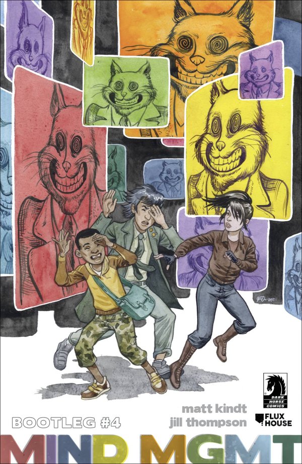 Mind MGMT: Bootleg #4 cover