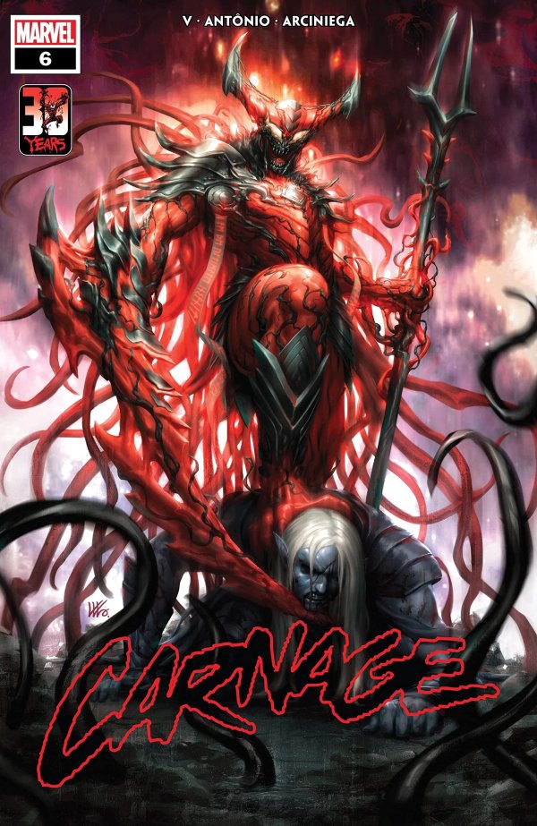 Carnage #6 cover