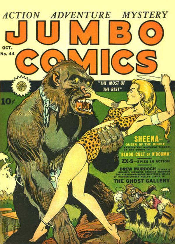 Jumbo Comics #44 cover