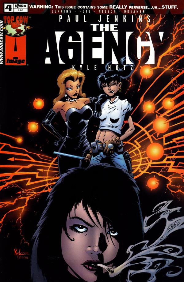 The Agency #4 cover