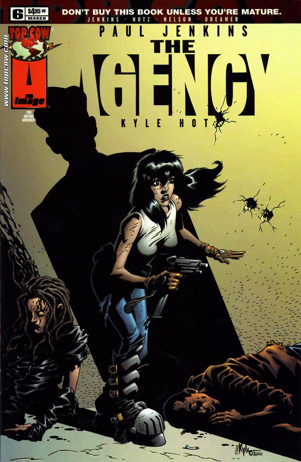 The Agency #6 cover
