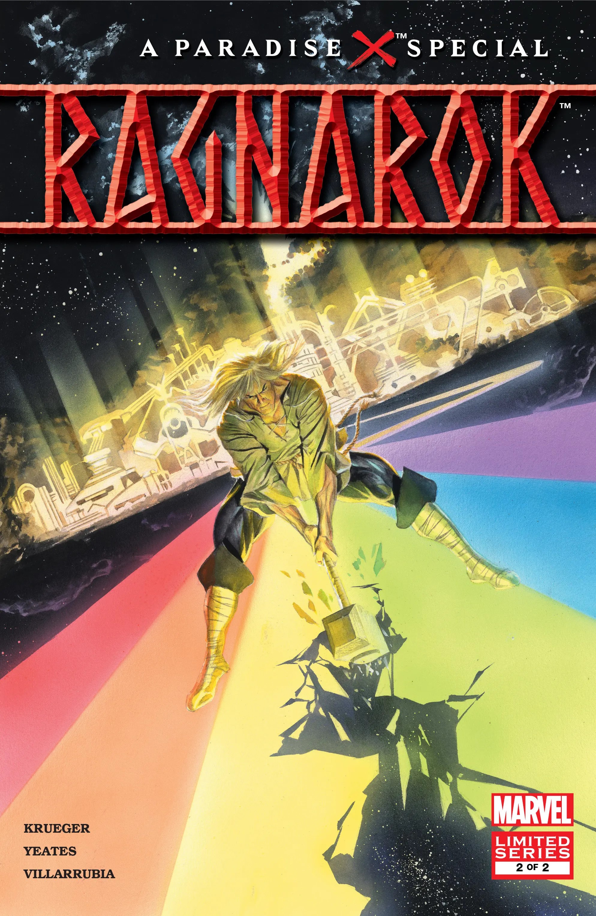 Paradise X: Ragnarok #2 cover