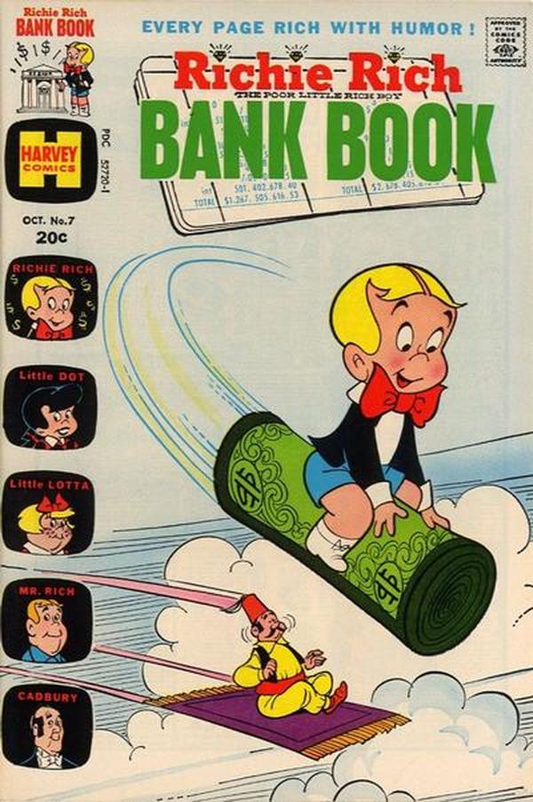 Richie Rich Bank Book #7 cover