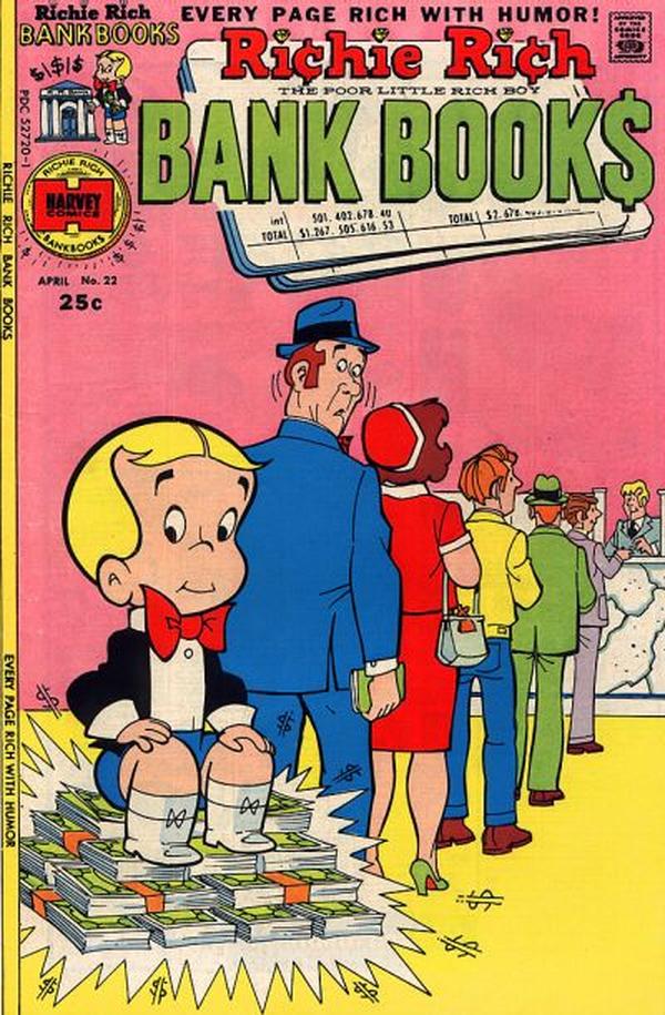 Richie Rich Bank Book #22 cover