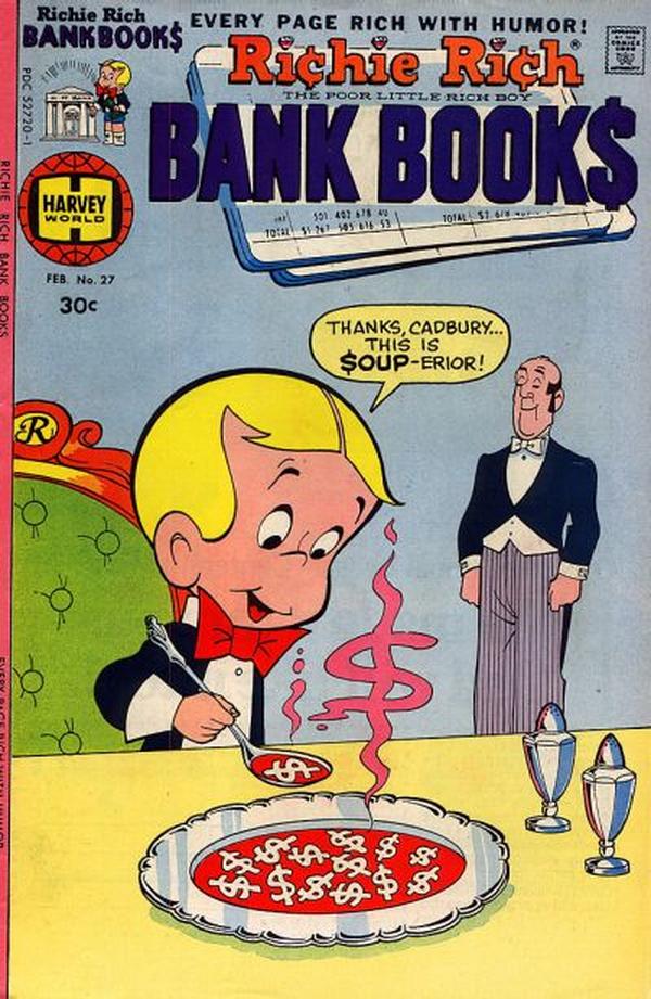 Richie Rich Bank Book #27 cover