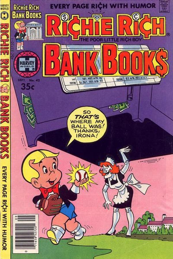 Richie Rich Bank Book #42 cover