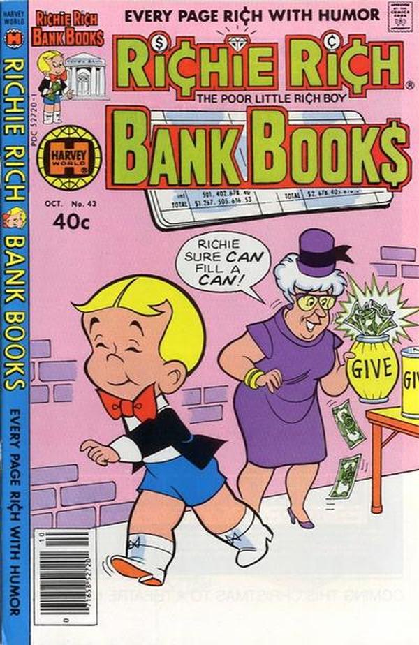 Richie Rich Bank Book #43 cover