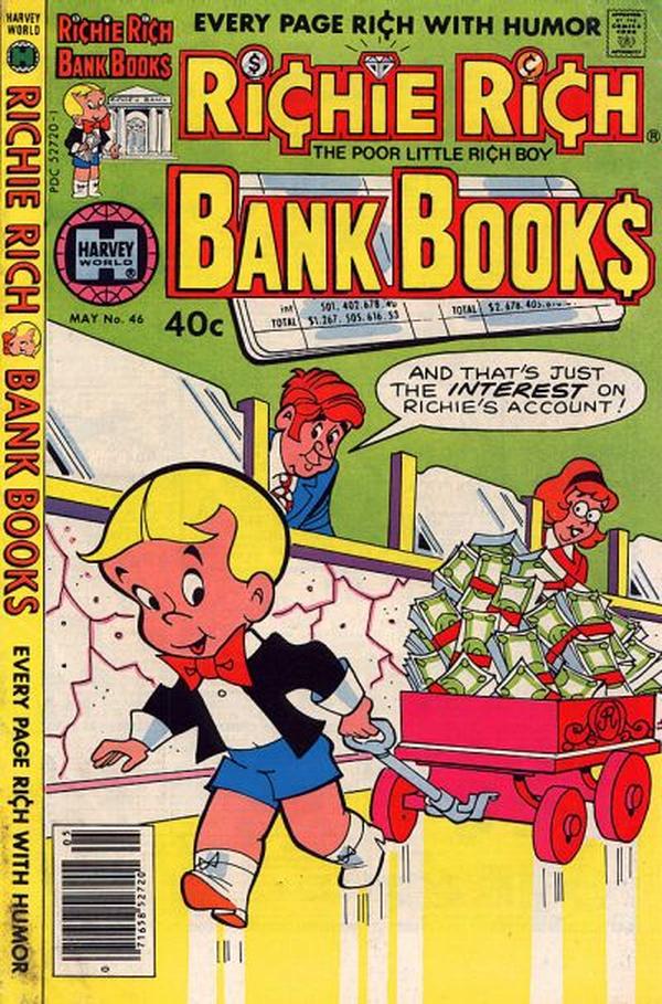 Richie Rich Bank Book #46 cover