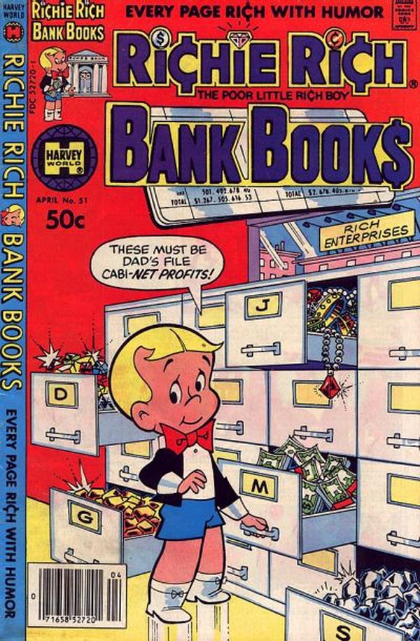 Richie Rich Bank Book #51 cover