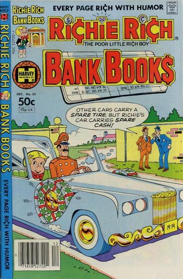 Richie Rich Bank Book #55 cover