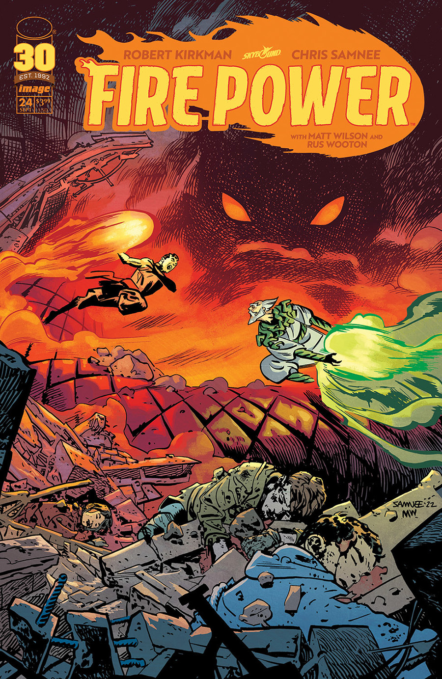 Fire Power #24 cover