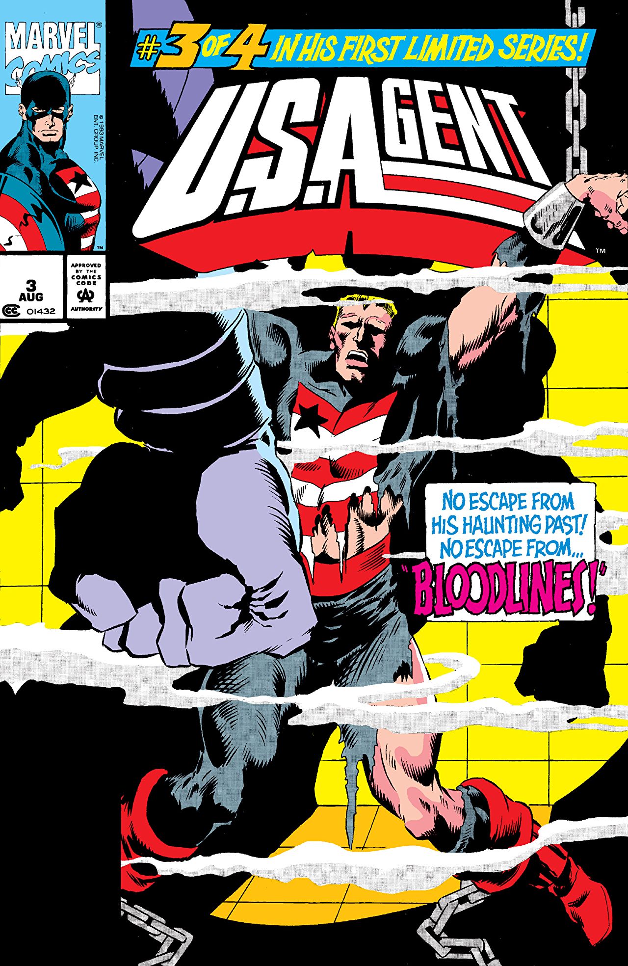 U.S.Agent #3 cover