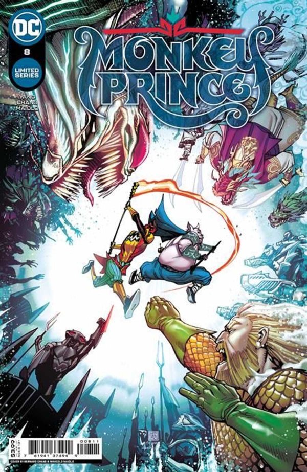 Monkey Prince #8 cover