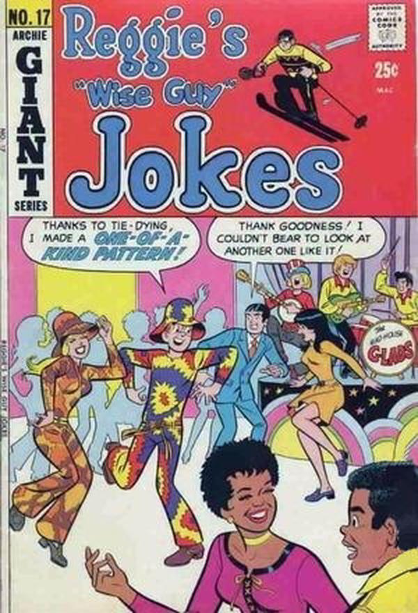 Reggie's Wise Guy Jokes #17 cover