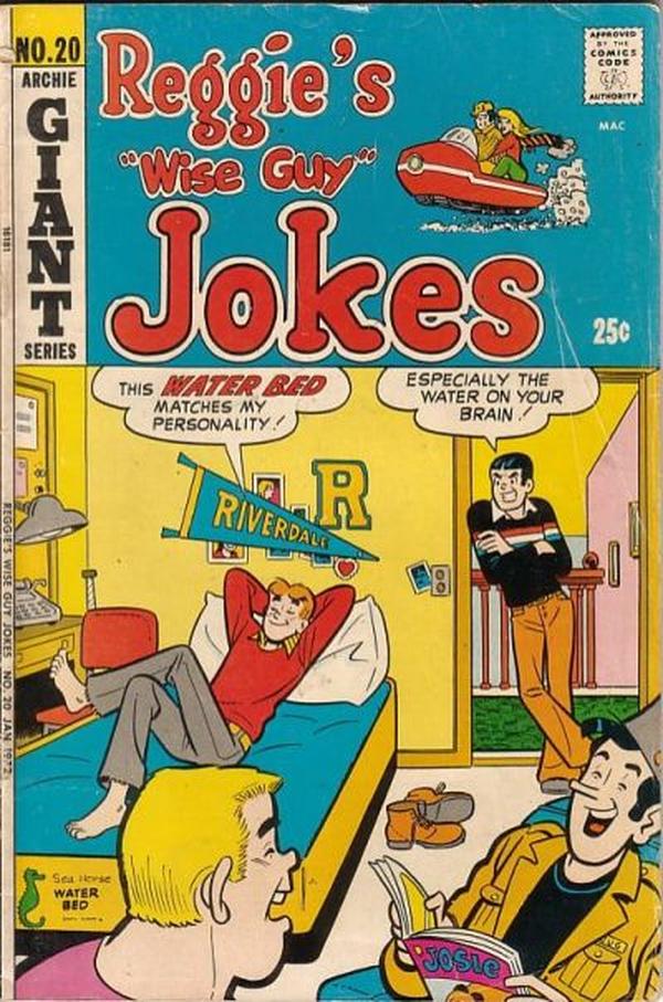 Reggie's Wise Guy Jokes #20 cover