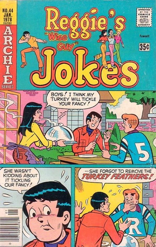 Reggie's Wise Guy Jokes #44 cover