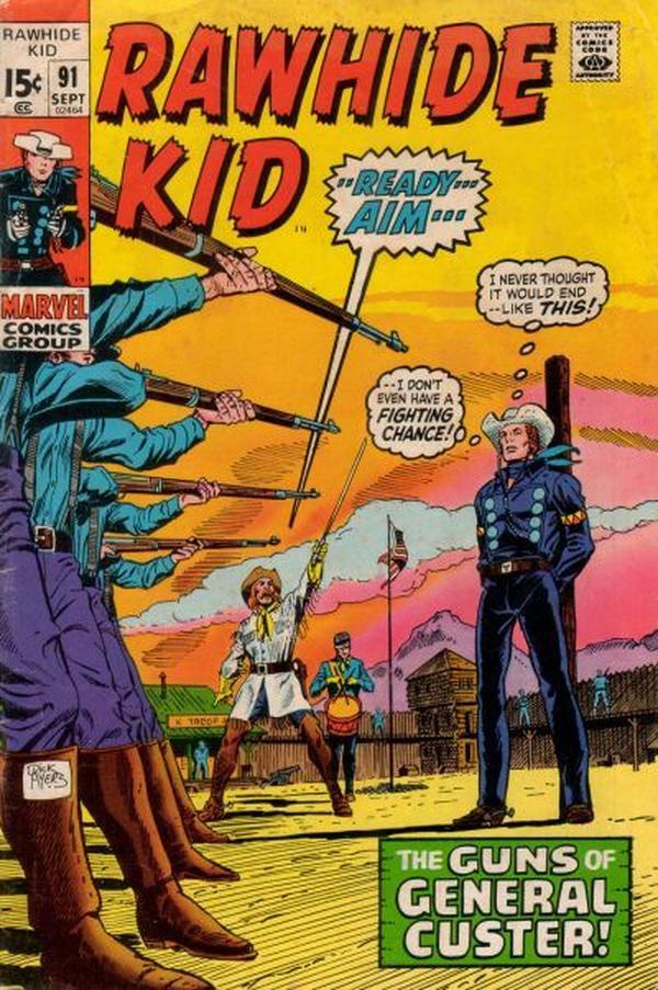 The Rawhide Kid #91 cover