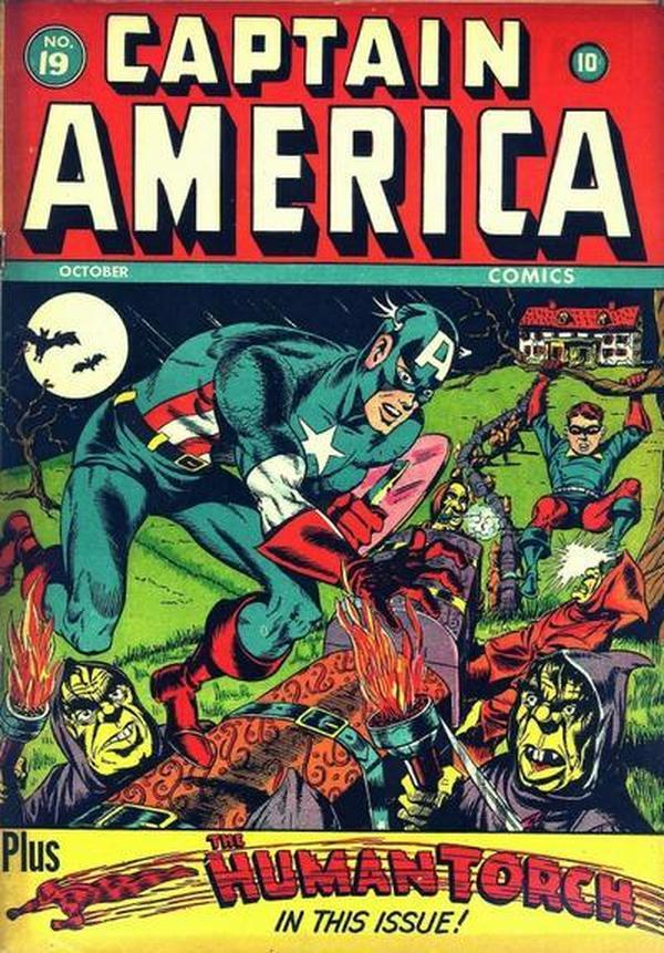 Captain America Comics #19 cover