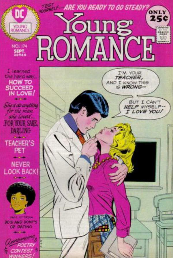 Young Romance #174 cover
