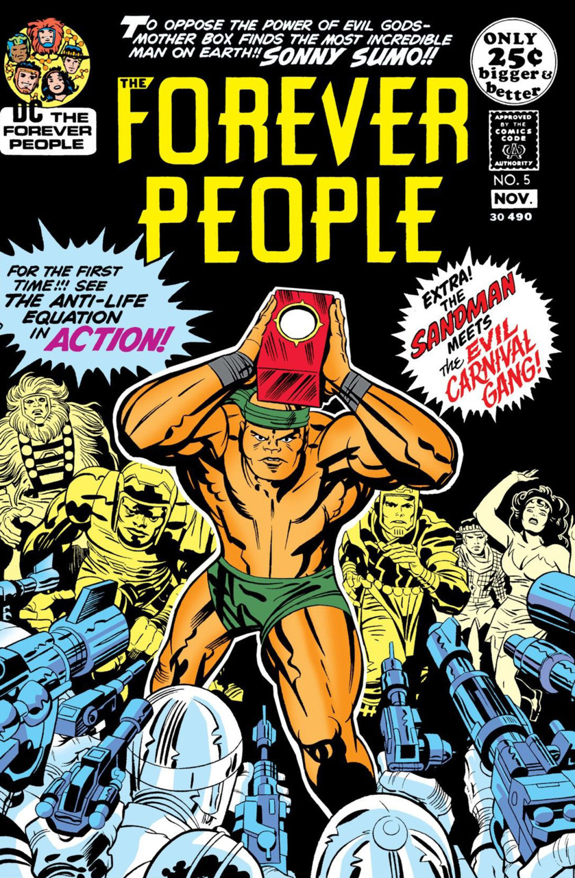 The Forever People #5 cover