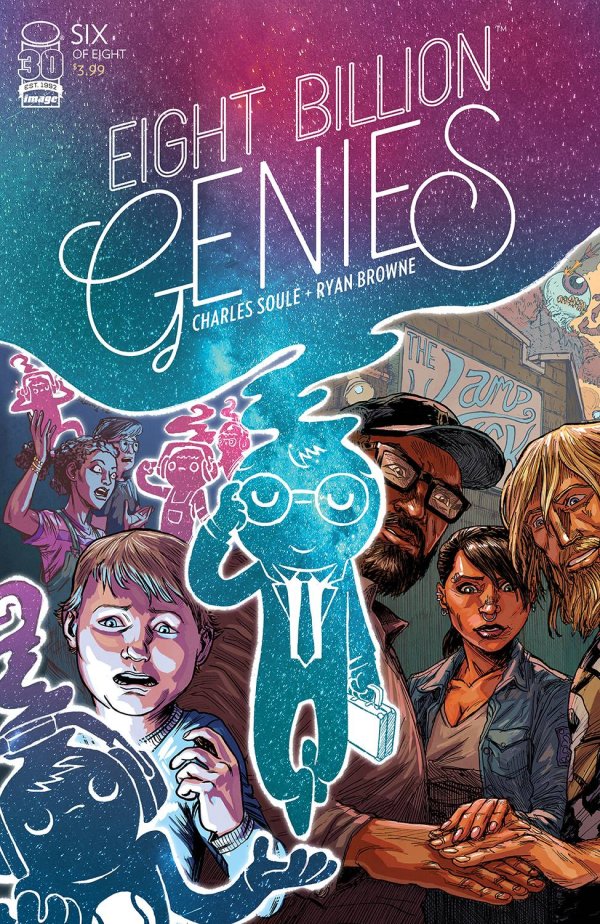 Eight Billion Genies #6 cover
