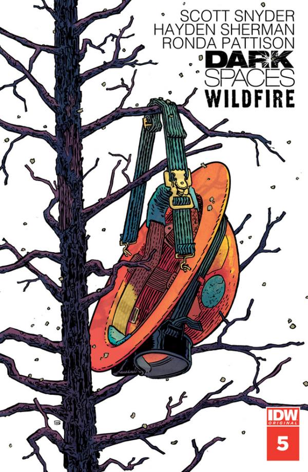 Dark Spaces: Wildfire #5 cover