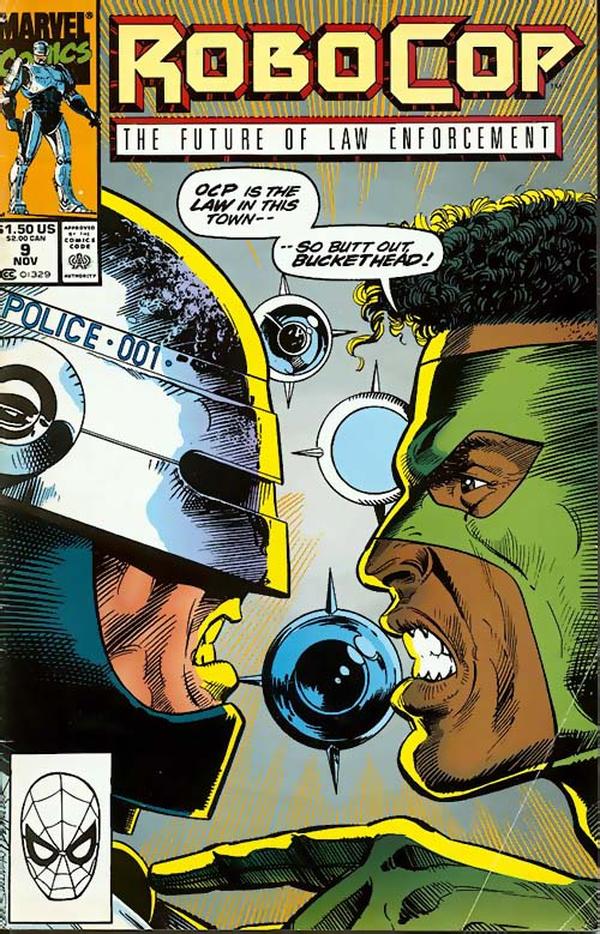 RoboCop #9 cover