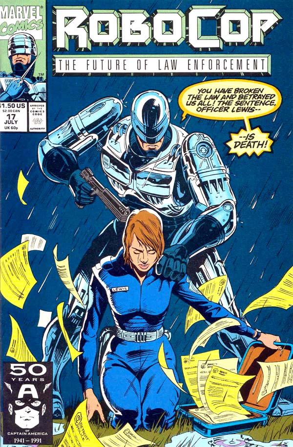 RoboCop #17 cover