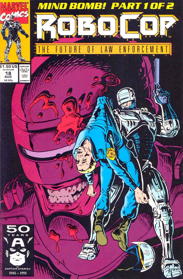 RoboCop #18 cover