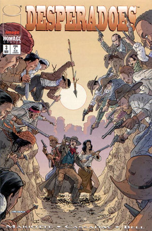 Desperadoes #3 cover