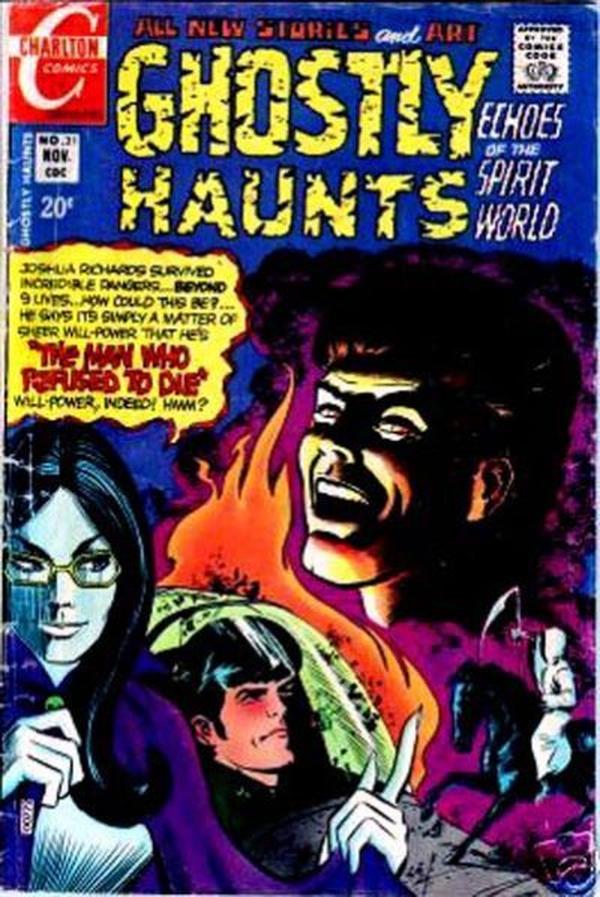 Ghostly Haunts #21 cover